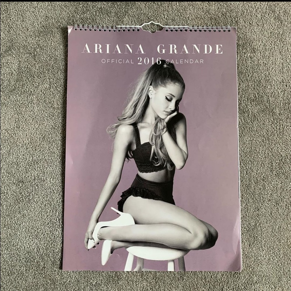 *ISO* Ariana Grande My Everything 2016 Calender